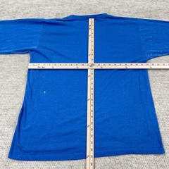 Vintage Walmart Shirt Men XL Blue 90s Single Stitch USA Grunge Thrashed Faded *