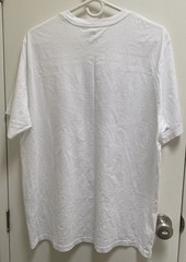 Levi’s 501 The Original Shirt Large White Short Sleeve Relaxed Script