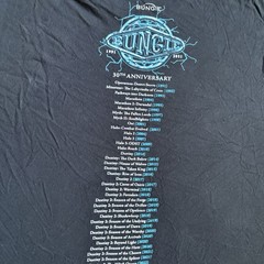 Bungie 30th Anniversary T Shirt Black Size 2XL Halo Destiny Rare