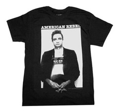 Authentic JOHNNY CASH Mug Shot T-Shirt S-3XL NEW