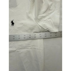 Polo Ralph Lauren White Cotton Crew Neck T-Shirt XXL Tailored Fit New With Tags