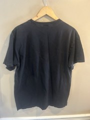 Carbon Y2K Mens Graphic Tee Black Large Shirt Clothing