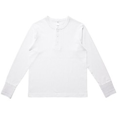 Henry Collar Long Sleeved T Shirt Japanese Cotton Long Sleeved Base Shirt Men