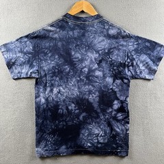 Vintage Stussy Shirt Mens Medium Tie Dye Wolf Nature Tee 90s Single Stitch RARE