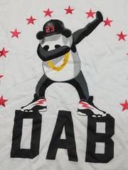 Dabbing Panda Dab Men’s T-Shirt by Art District #23 Stars Panda Bear Medium