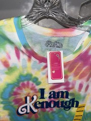 Barbie I Am Kenough T Shirt Size Medium Women’s Tie Dye New With Tags