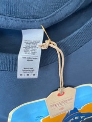 Good Land Supply Co. Graphic Tee Medium Nantucket Massachusetts Blue Dusk NEW