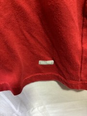 Nike Pro Dri-Fit Red Sleeveless Large Cotton Blend T Shirt
