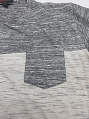 Mecca T-Shirt Men Large Pocket Striped..#44277