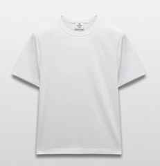 Reigning Champ Lightweight Jersey Standard T-Shirt XL White Short Sleeve