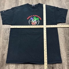 Hellanbach Joker Wicked Crazy Clown Graphic T-Shirt “Who’s Your Daddy?” L