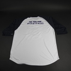Badger Short Sleeve Shirt Men’s Navy Used XXL