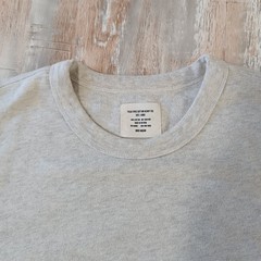 Buck Mason Field Spec T Shirt Mens Size L Heather Grey Cotton Short Sleeve