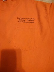 VTG Northern California Renaissance Faire Training Academy Pocket T Men’s XL 🔥
