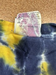 Vintage Lee Tie Dye LS Large T-Shirt Graphic Print Gates Chili Tennis Spartans