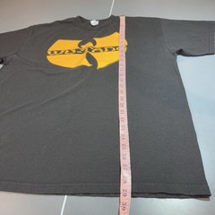 2007 Y2K Wu-Tang Clan T-Shirt Wutang Logo W Black Hip Hop Rap Size XL