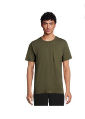 Athletic Works Mens Smoky Olive Driworks Tri-Blend Pocket T-Shirt 3XL (54-56)NEW