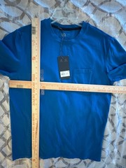VRST Essential Pocket Tee Short Sleeve Shirt Blue Tide Men’s Medium NWT
