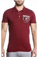 AMERICAN FIGHTER LANDER Men’s Polo Biker MMA