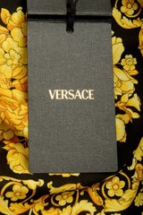 Versace Men’s Barocco Print Crewneck Organic Cotton T-Shirt US 2XL IT 56