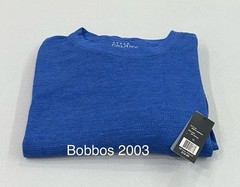 Galaxy By Harvic Men’s Long Sleeve Thermal Shirt, Royal Blue, Size XL