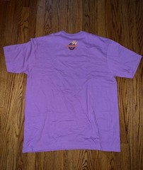 Supreme Men’s 2017 Winter/Fall collection Fire Logo Tee Purple Size Extra Large