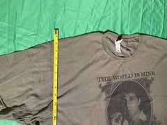 Scarface The World Is Mine T-Shirt Men’s Green Tony Montana Movie Graphic Tee