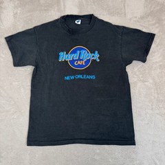 Vintage 90s Hard Rock Cafe New Orleans Shirt Mens XL Black Preowned USA