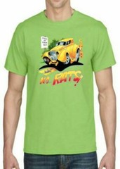 Adult DryBlend® T-Shirt – ( NO RATS – HOT ROD)
