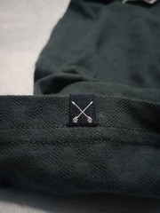 MBX Size M Dark Teal / Green Short Sleeve Chest Pocket Polo T-shirt