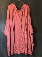 KingSize Men’s 10XL Big Burgundy Pocket T-Shirt Short Sleeve Cotton Blend Tee