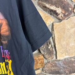 Vintage 1997 Mike Tyson vs Holyfield II T Shirt Size Medium Black Bite Fight