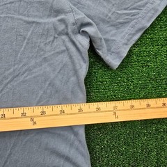 Reel Life Tshirt Mens 2XL Blue Short Sleeve Fishing Hook USA Flag Casual Outdoor