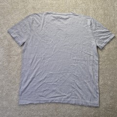 Collars & Co Cotton Silk T Shirt Mens 3XL Gray Comfort Knit Stretch Luxury Beach