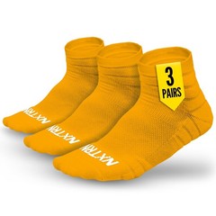 3 Pairs Compression Running Socks for Men, Cushion Athletic Ankle Socks, Bask…