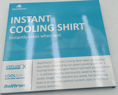 GEAR GLACIER Instant Cooling Quick Dry T-Shirt Men’s XXL Aurora Green