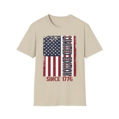 Limited Edition Since 1776 T-Shirt Vintage US Flag Patriotic Graphic 4th Of July