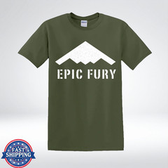 Epic Fury Stealth Bomber Inspired Shirt T-Shirt
