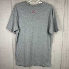 Nike Air Jordan Flight 23 Graphic T-Shirt Mens L Gray Short Sleeve Jumpman