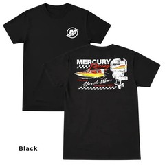 Mercury Racing Boat Racing Graphic Tee T-Shirt Offshore Style