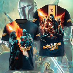 Star Wars: The Mandalorian and Grogu 3D Apparel Tshirt