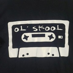 Ol Skool On Cassette Tape 3X Large Black T-shirt International Basic Source