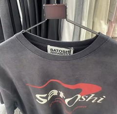 Satoshi Nakamoto “Bank of Satoshi” Tee Black Cotton Round Neck Short Sleeve Men