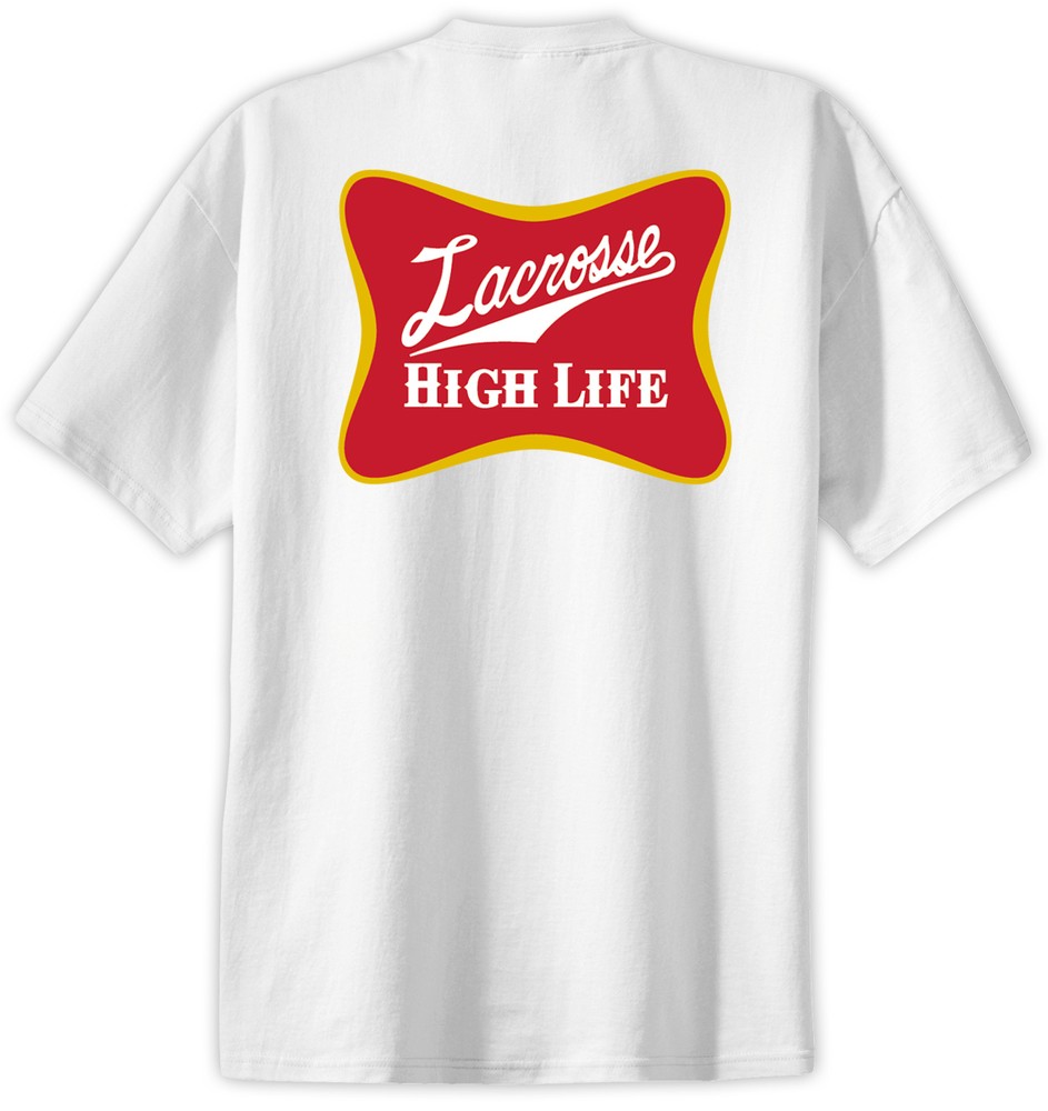 Lacrosse High Life T-Shirt Jersey Short Sleeve Tee New Adult and Youth Sizes