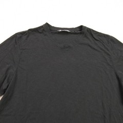 Travis Mathew Shirt Mens XL Short Sleeve V Neck Black Lightweight