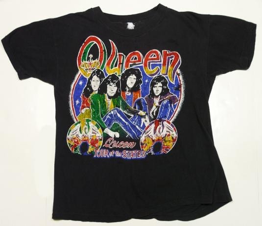Vintage Queen Freddie Mercury 2005 North American Tour T-Shirt S-4XL