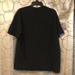 Nike Air Shirt Mens Large L Black Neon Pink Purple Green Big Logo Graphic Tee