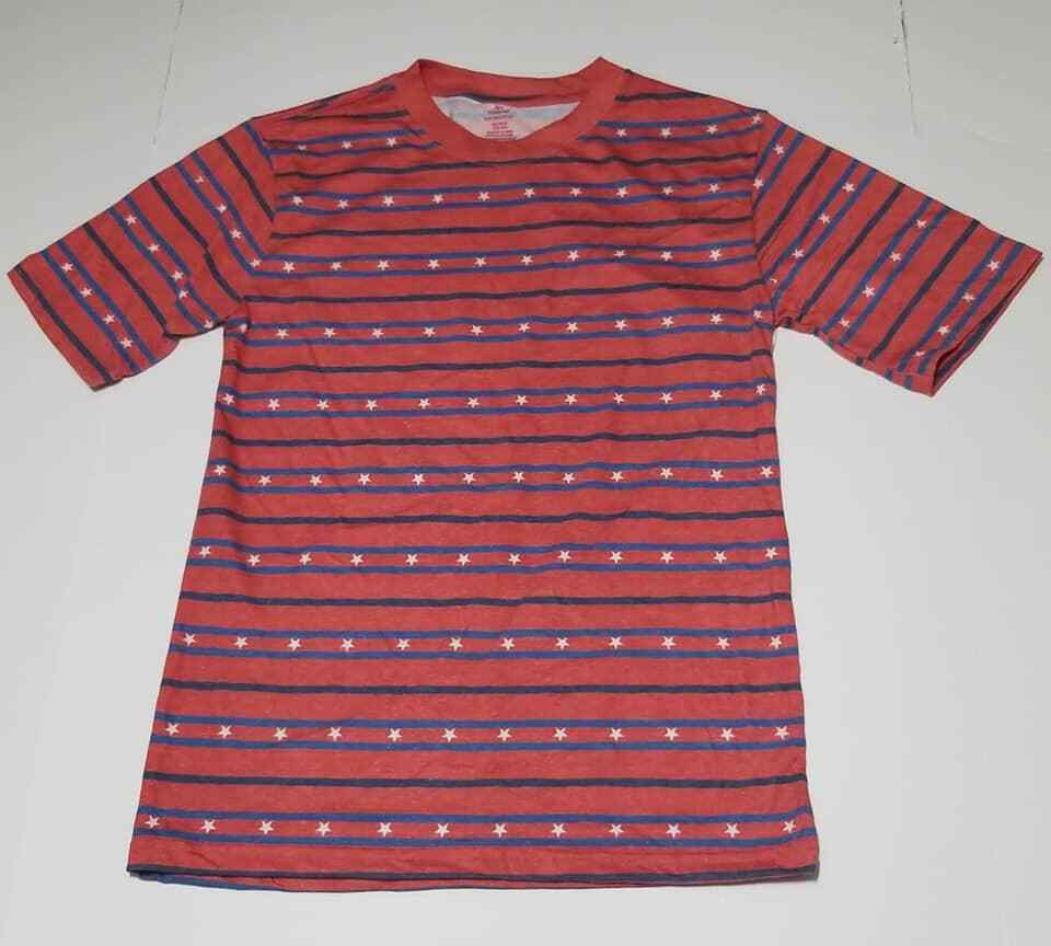 Americana Tee T-Shirt Stars And Stripes Color Size XL/XG 46-48 (LOC TUB-94)