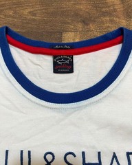 Paul & Shark Yachting T Shirt S Made In Italy White Embroidered Logo Nautical
