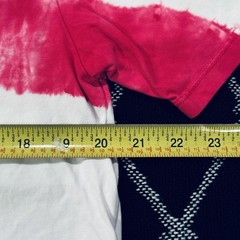 Guess Originals Tie Dye Striped Retro 90s Streetwear T-Shirt Size Small